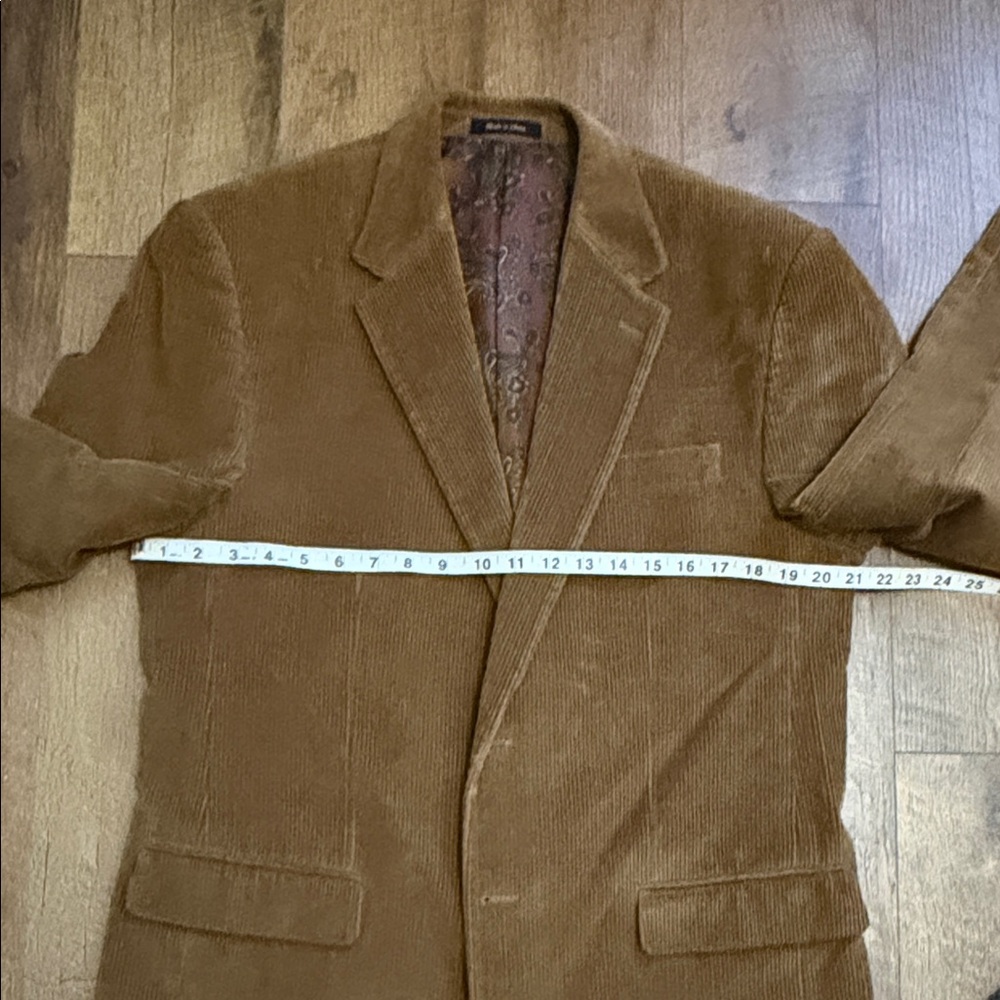 Lauren Ralph Lauren Tan Corduroy Blazer - Picture 11 of 15